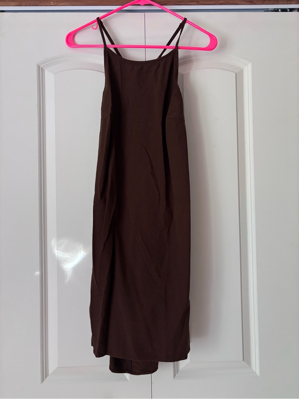 a new day Brown Open Back Dress